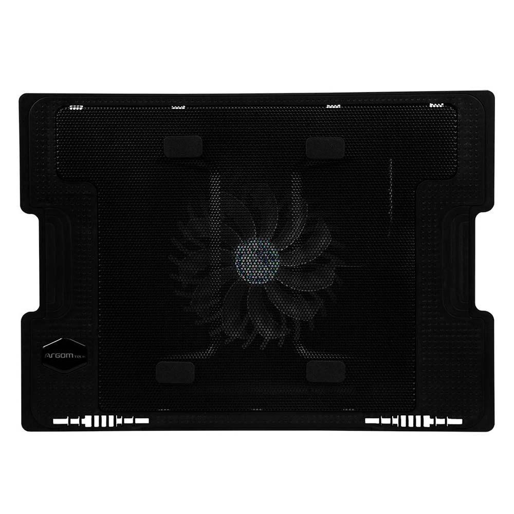 Base Ajustable para Portátil con 1 Ventilador LED