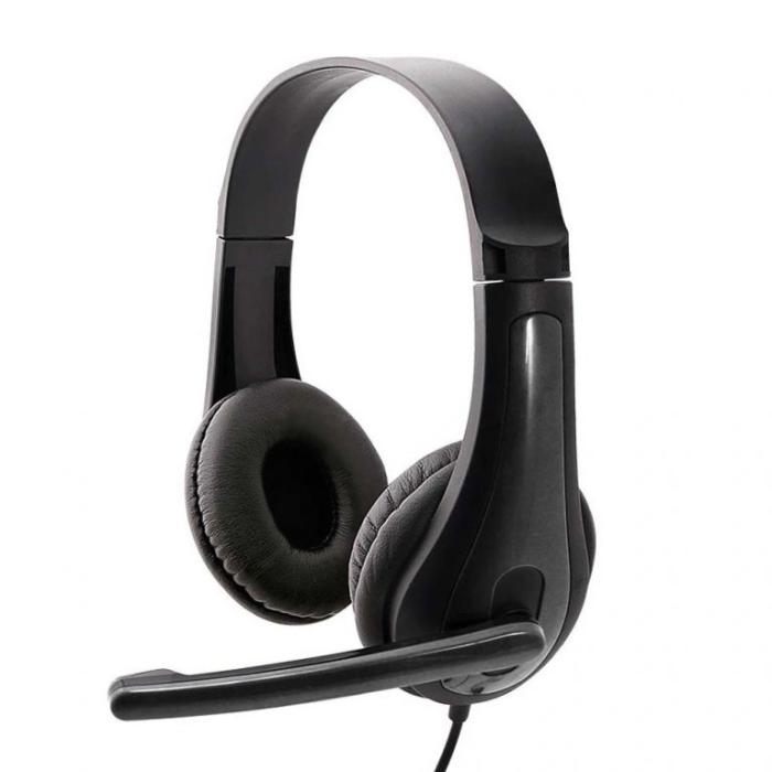 HEADSET W/MIC ARGOM STEREO METRO 77