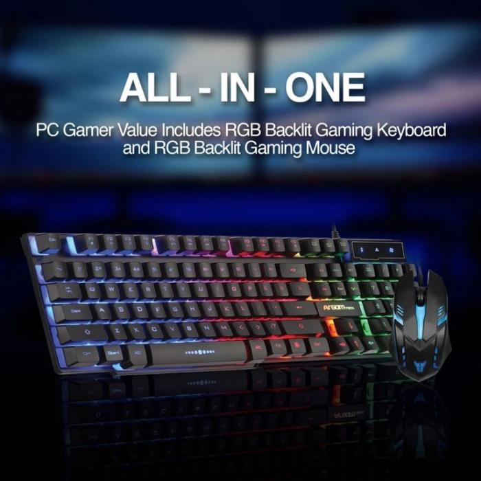 GAMING KEYBOARD & MOUSE COMBO ARGOM