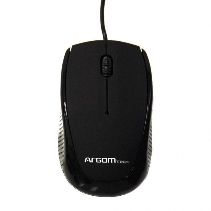 Mouse USB 800 dpi Black Ratón Óptico 3D con Conector USB 800 dpi Negro