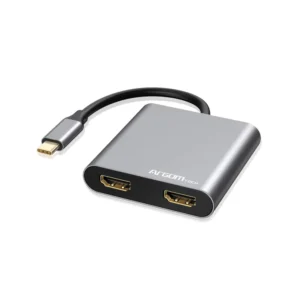 ADAPTADOR HDMI DUAL ONE AXESS 4 EN 1 CON USB 3.0 Y PASO PD DE 87 W