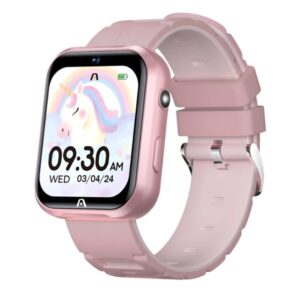 SKEIWATCH ARGOM K10 KIDS ROSADO - PANTALLA TFT 1.52", CÁMARA HD, JUEGOS, IP67
