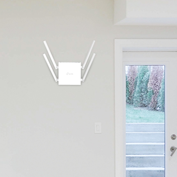 TP-LINK Archer C24 - V1 - enrutador inalámbrico conmutador de 4 puertos - Wi-Fi 5 - Doble banda