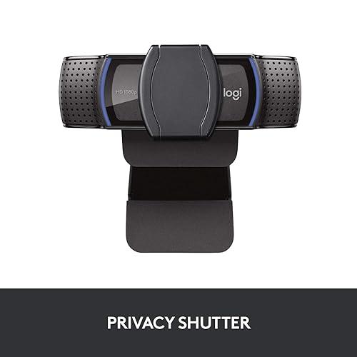 Logitech HD Pro Webcam C920S - Webcam - color - 1920 x 1080 - audio