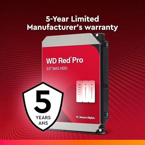 Western Digital WD Red - Hard drive - Internal hard drive - 14 TB - 3.5" - 7200 rpm - .