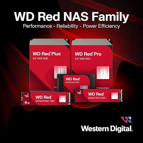 Western Digital WD Red - Hard drive - Internal hard drive - 14 TB - 3.5" - 7200 rpm - .