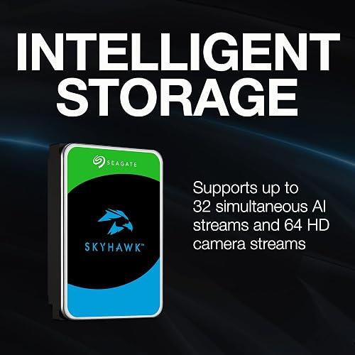 Seagate SkyHawk - Hard drive - 16 TB - 3.5" - 7200 rpm - Serial ATA