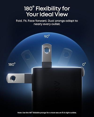 Anker - Nano 45W Smart Display 180 Foldable Black