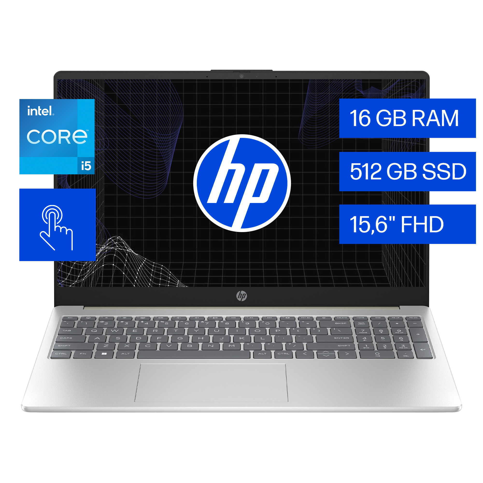 HP NB 15-fd0153la 15"FHD Touch Ci5-1334U 16GB 512GB SSD Win 11 Home Warm Gold SPA