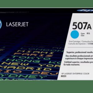 HP 507A CYAN TONER CARTRIDGE