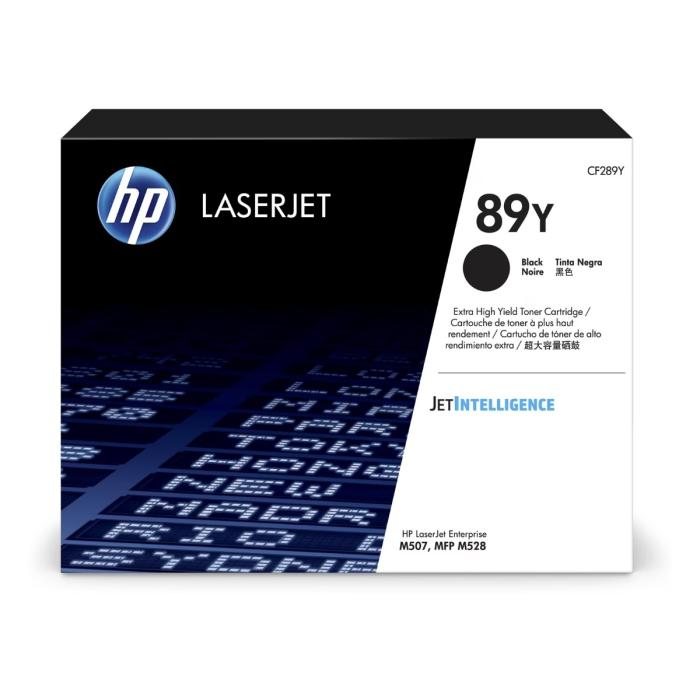HP 89Y - Gran capacidad - negro - original - LaserJet - cartucho de tóner (CF289Y)