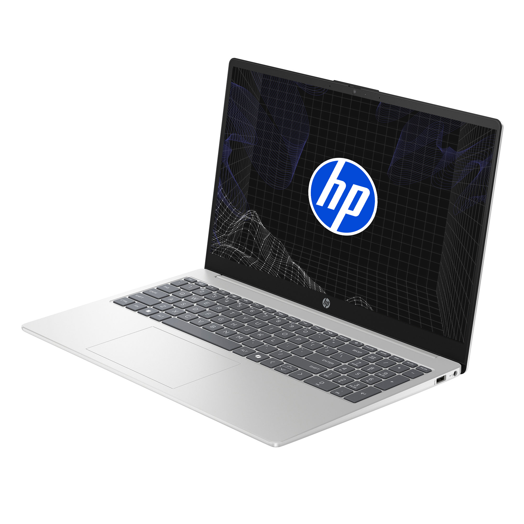 HP 15-fc0353la - Notebook - 15.6" - 1920 x 1080 - AMD Ryzen 5 7530U / 4.5 GHz - 8 GB - DDR4 SDRAM - 512 GB SSD - AMD Radeon Graphics - Windows 11 Home - Silver - Spanish - 1-year warranty
