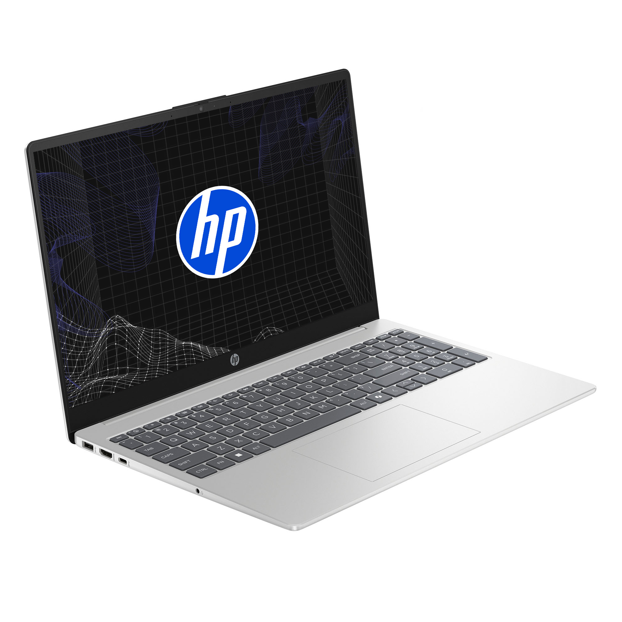 HP 15-fc0353la - Notebook - 15.6" - 1920 x 1080 - AMD Ryzen 5 7530U / 4.5 GHz - 8 GB - DDR4 SDRAM - 512 GB SSD - AMD Radeon Graphics - Windows 11 Home - Silver - Spanish - 1-year warranty