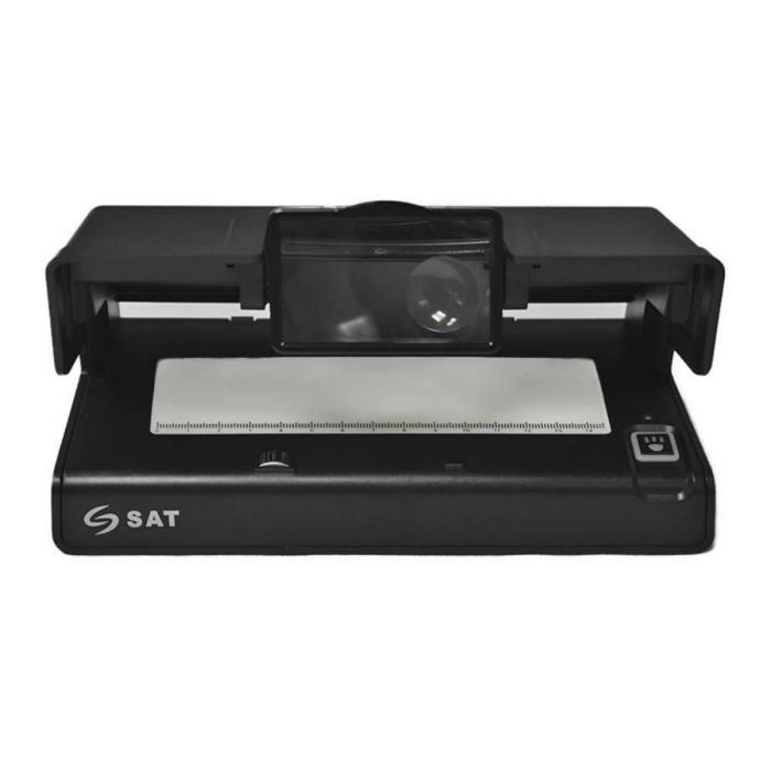 SAT BL21, Un detector manual de billetes falsos o sospechosos.
