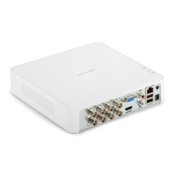Hikvision - Standalone DVR - 8 Video Channels - 720p Mini 1U H.265