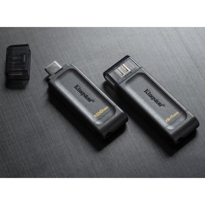 Kingston DataTraveler 70 - Unidad flash USB - 64 GB - USB-C 3.2 Gen 1