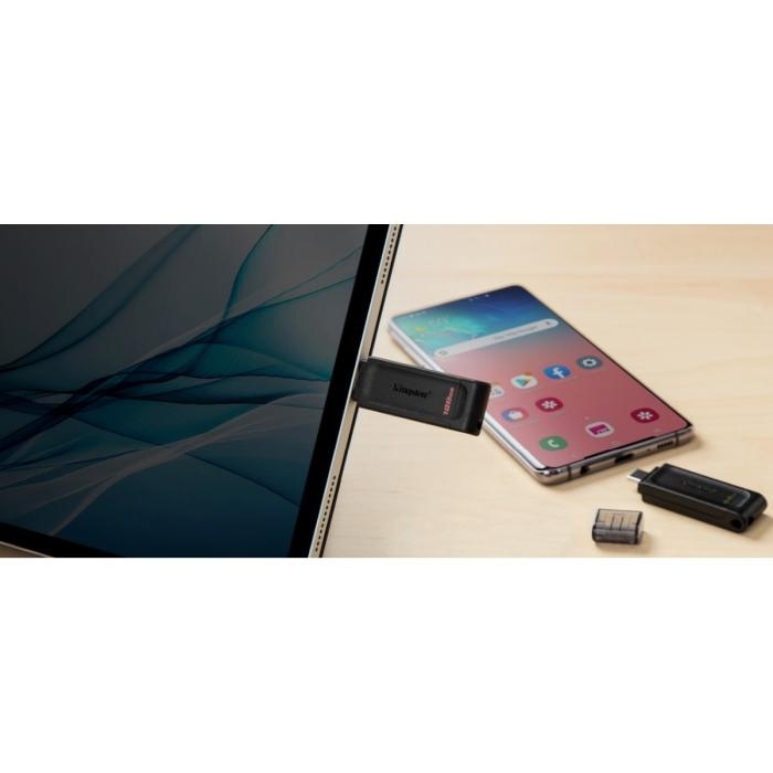 Kingston DataTraveler 70 - Unidad flash USB - 64 GB - USB-C 3.2 Gen 1