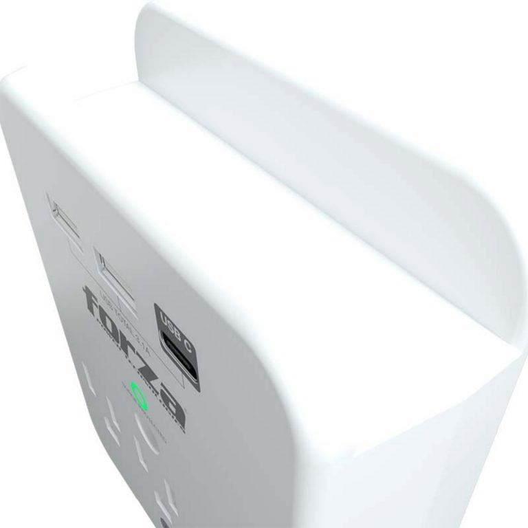 Forza - Surge protector - AC 110/220 V - 12 Tomas de Corriente - 3-USBA/1C 2700J WH