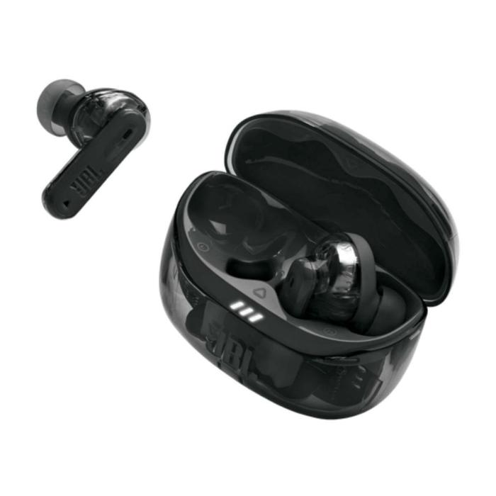 JBL TUNE - Beam - Headphones - Ghost Black - JBLTBEAM2GBLKAM