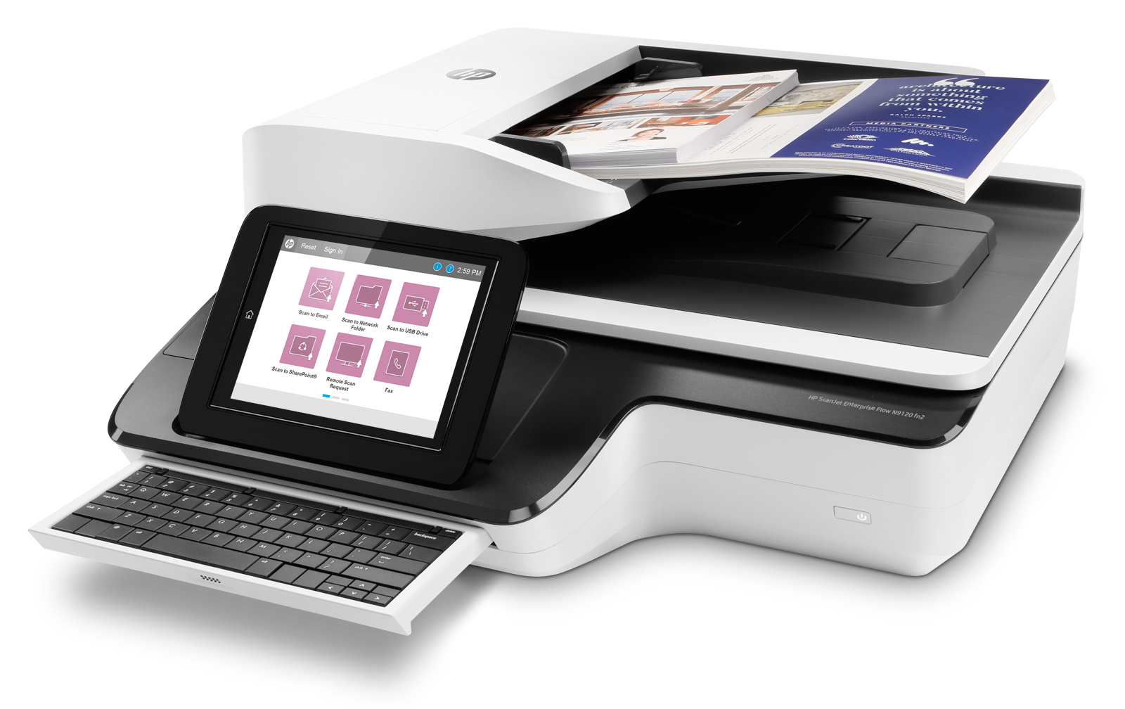 Escaner HP ScanJet Enterprise Flow N9120 fn2