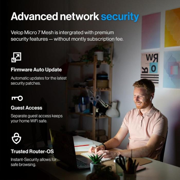 Mesh Linksys Velop Micro 7 Wifi 7 2 Piezas