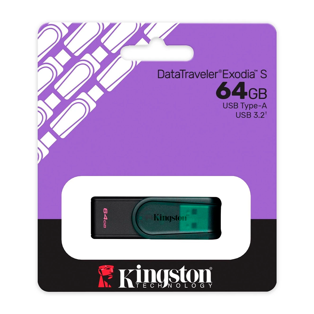 Kingston - USB flash drive - USB 3.0 - LATAM Green Casing