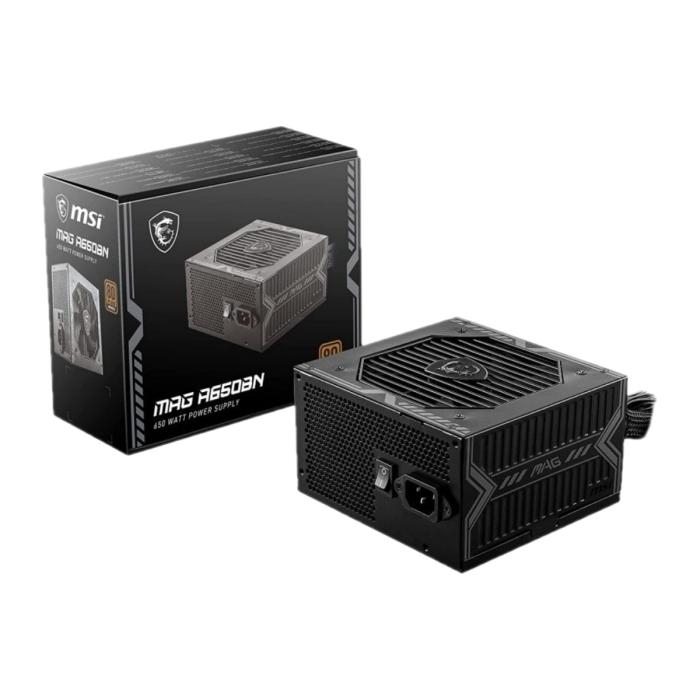 MSI - Power supply - MAG A650BN 80 Plus Bronce