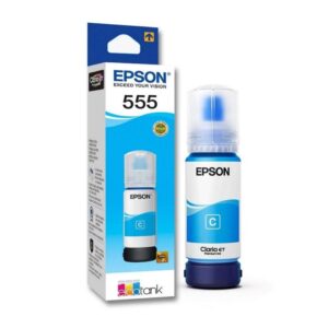 Epson T555 - Cián - original - recarga de tinta - para EcoTank L8160, L8180
