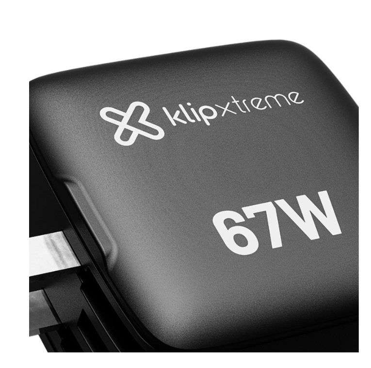 KX Wall Charger 67W KMC-500 2xUSB-C PD3.0 + USB-A QC3.0 GAN