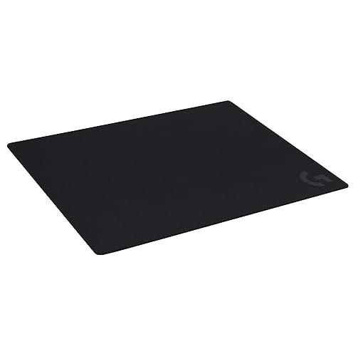 Logitech G G640 Large Cloth Gaming Mouse Pad, Optimized for Gaming Sensors, Moderate Surface Friction, Non-Slip Mouse Mat, Mac and PC Gaming Accessories, 460 x 600 x 3 mm; - Alfombrilla de ratón - negro