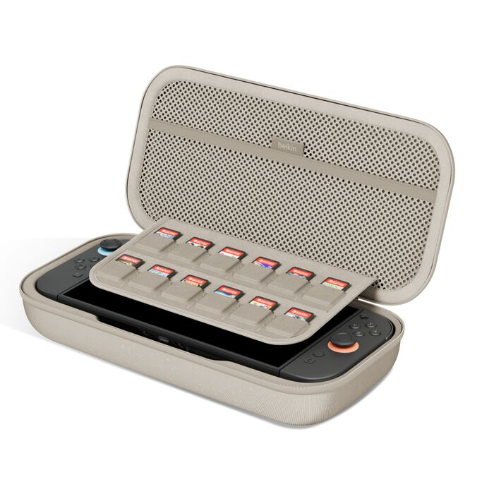 Belkin - Switch 2 Charging Case 20W SAND - Lithium - Para Universal
