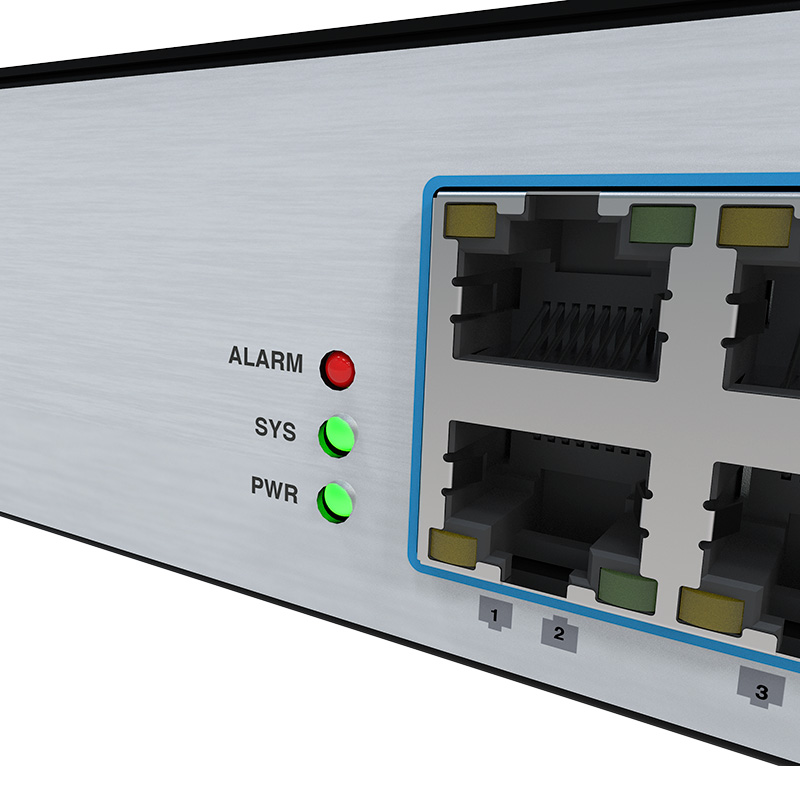 Nexxt Solutions Infrastructure - Switch PoE + - Gigabit Ethernet - 24 - 4 Gigabit SFP - Incluye accesorios rack