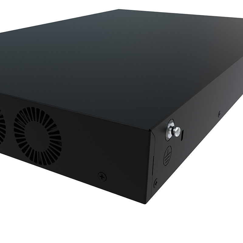 Nexxt Solutions Infrastructure - Switch PoE + - Gigabit Ethernet - 24 - 4 Gigabit SFP - Incluye accesorios rack