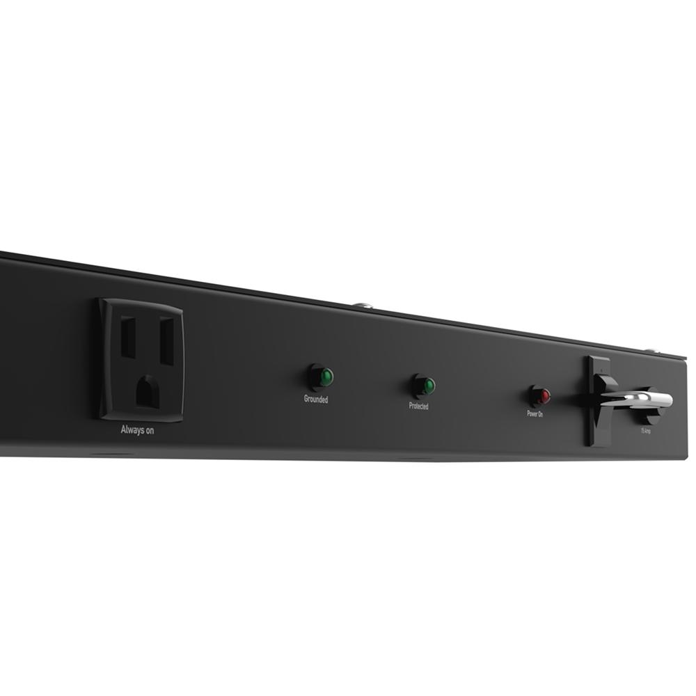 Nexxt 9 Outlet Power Strip Rack Mount