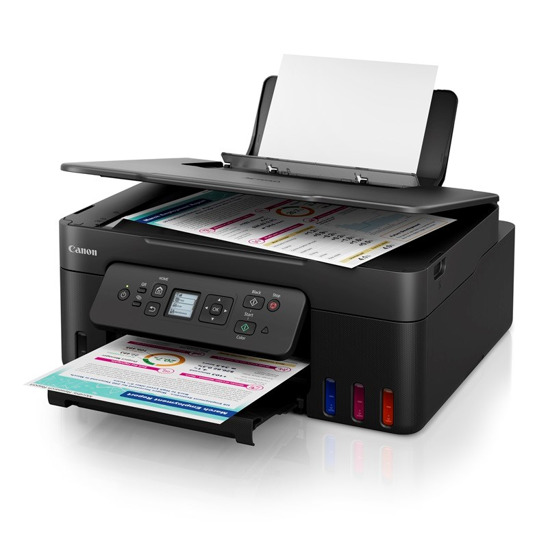 Impresora Canon Multifunciónal PIXMA G3180, Con Tanque De Tinta Continua, Wi-Fi, Color Negro