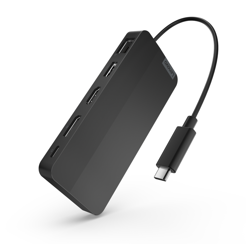 Lenovo USB-C Dual Display Travel Dock