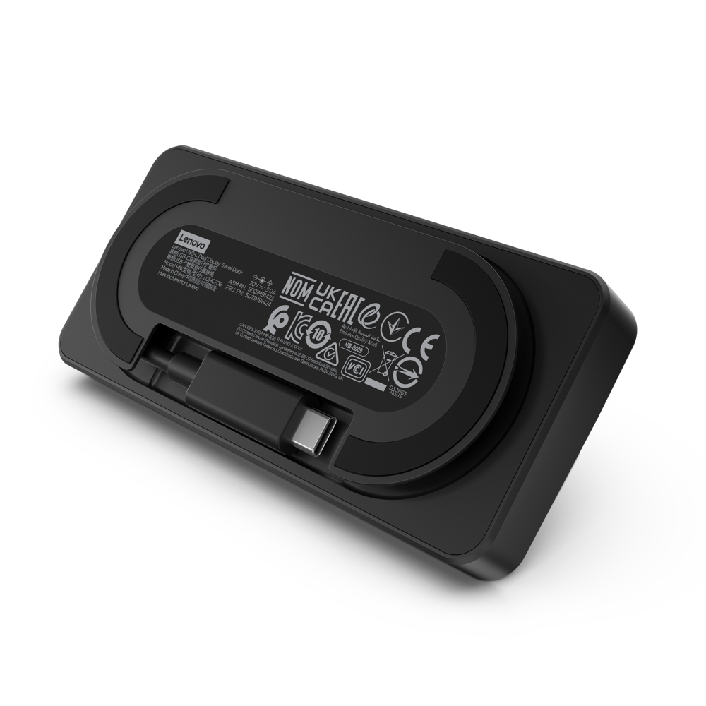 Lenovo USB-C Dual Display Travel Dock