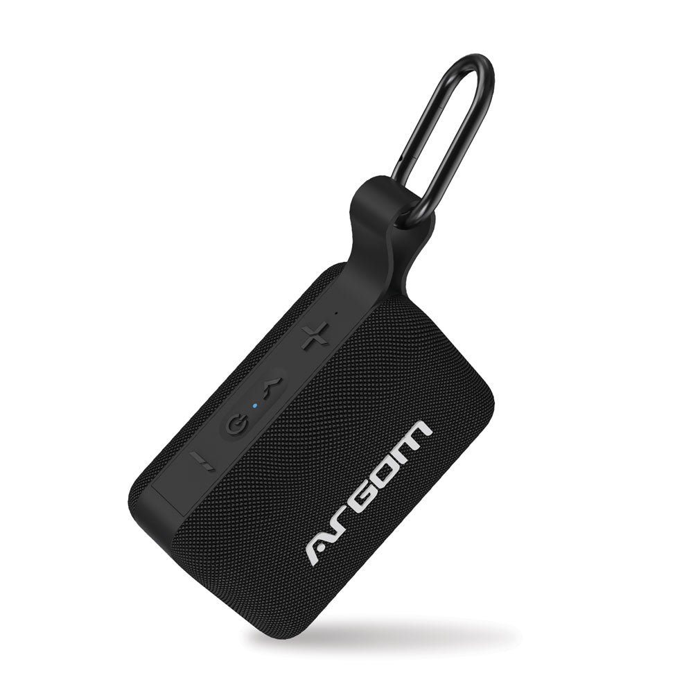 ARGOM BOOGIELINK - ALTAVOZ BT PORTATIL 8W RMS / IPX5 COLOR NEGRO
