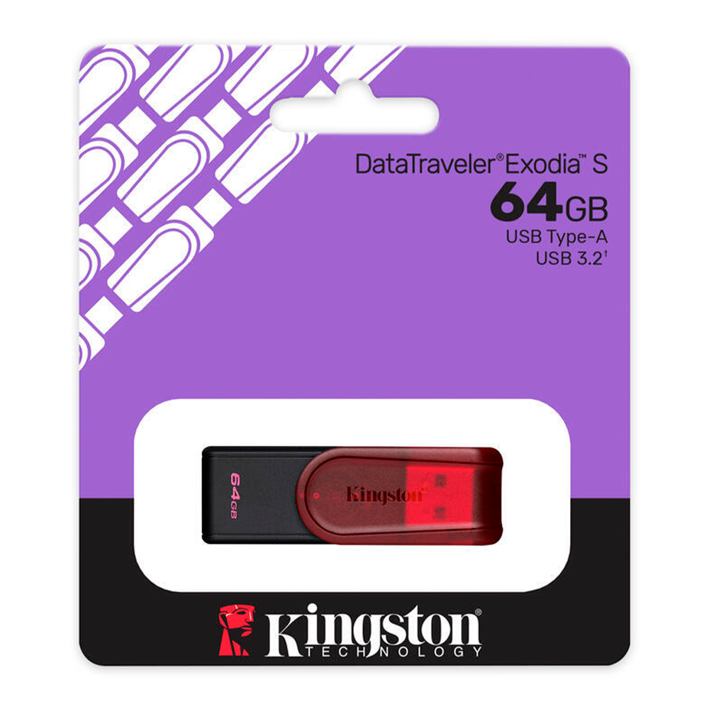 Kingston - USB flash drive - USB 3.0 - LATAM Red Casing