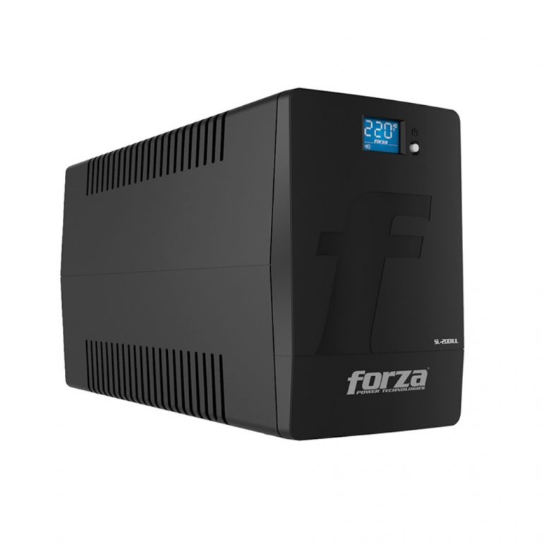 Forza SL-2001UL - UPS - Line interactive - 1200 Watt - 2000 VA - 110 V - NEMA 5-20P - 8 x NEMA 5-15R - USB - Touchscreen LCD - Forza Tracker - 3-year warranty