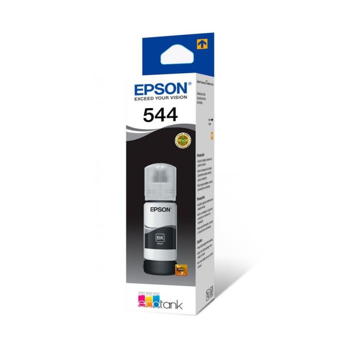 Epson 544 - 65 ml - negro - original - recarga de tinta - para EcoTank L1110, L1210, L3110, L3150, L3210, L3250, L3260, L5290