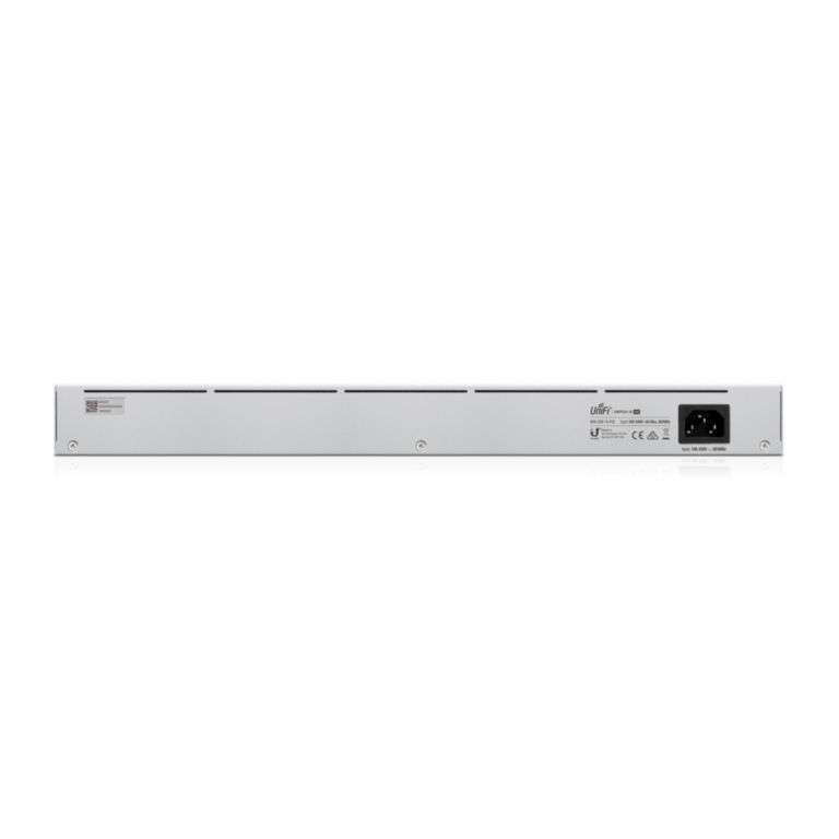 Ubiquiti UniFi Switch USW-16-POE - Conmutador - Gestionado - 16 x 10/100/1000 (8 PoE+) + 2 x Gigabit SFP - montaje en rack, sobremesa - PoE+ (42 W)
