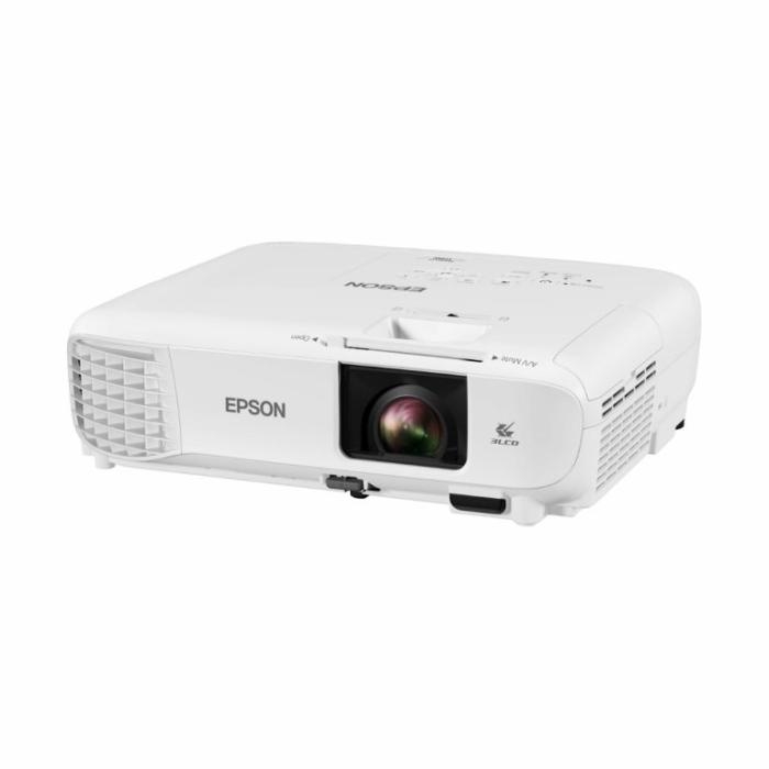 Epson PowerLite 119W - Proyector 3LCD - portátil - 4000 lúmenes (blanco) - 4000 lúmenes (color) - WXGA (1280 x 800) - 16:10 - LAN