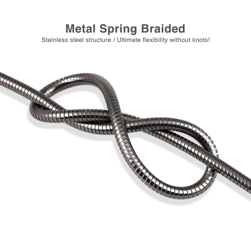 CABLE ARGOM DURA SPRING TYPE-C TO USB 2.0