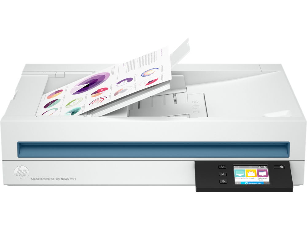 HP ScanJet Ent Flow N6600 fnw1 Scanner