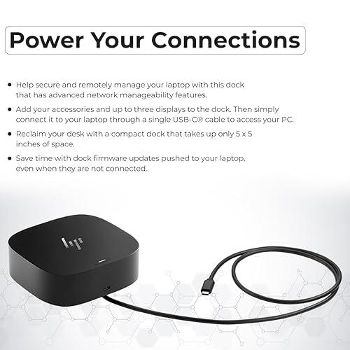 HP USB-C Dock G5, USB -C,USB 3.0 Display Port, RJ45, HDMI,