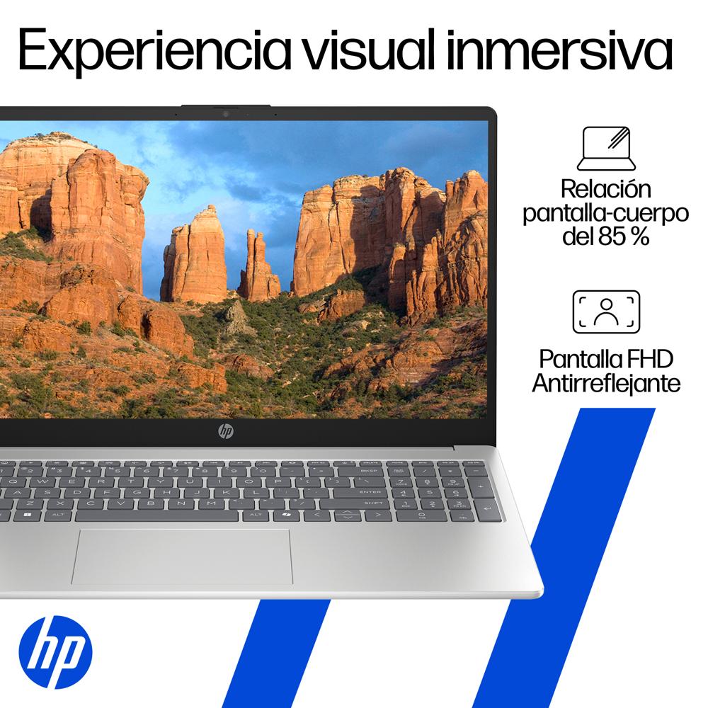 HP NB 15-fd0331la 15,6" FHD Core 3-100U 8GB 512GB Win11 Home Gamepass Silver