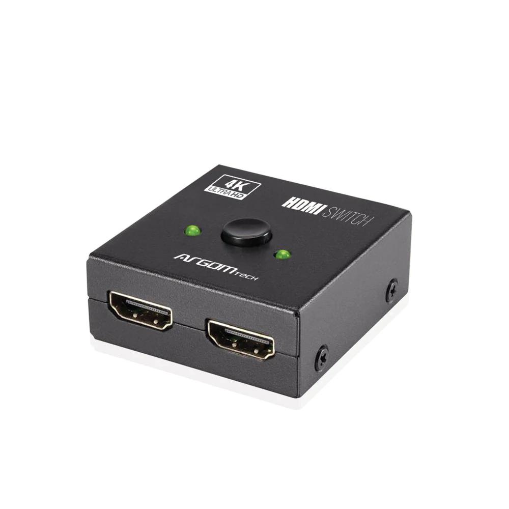 SWITCH/SPLITTER ARGOM 2-1 BI-DIRECTIONAL HDMI 4K HD