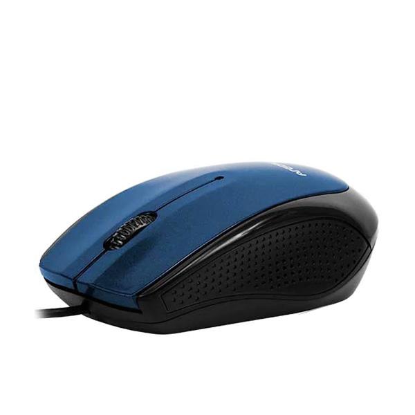 Ratón Óptico 3D con Conector USB 800 dpi Azul