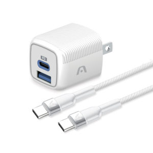 PACK CARGADOR VOLTA P40 + CABLE USB-C A USB-C 1.8 MT/ 6FT BLANCO
